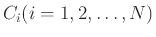 $ C_i(i=1,2,\ldots,N)$