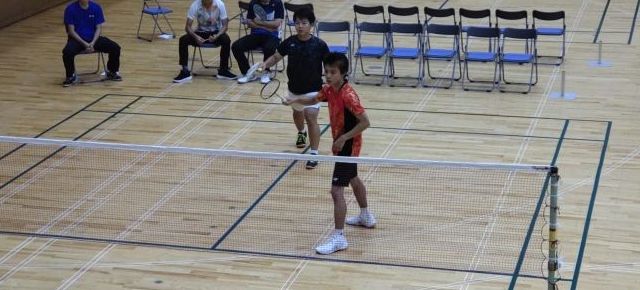 第60回全国高専体育大会・第49回全日本高専バドミントン選手権大会<br>（R7.9.6　八代トヨオカ地建アリーナ）男子ダブルス３位　岩田稜太・関野遥斗